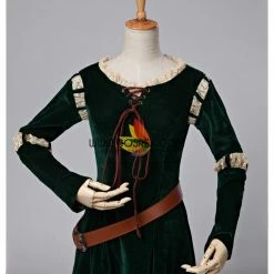 Cosrea Disney Inspired Brave Merida Classic Velvet Cosplay Costume