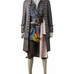 Cosrea Captain Jack Sparrow Pirates Of Caribbean Deadman Tell No Tales Cosplay Costume