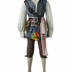 Cosrea Captain Jack Sparrow Pirates Of Caribbean Deadman Tell No Tales Cosplay Costume