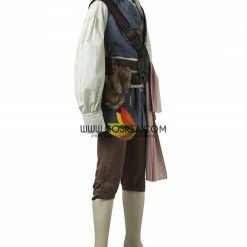 Cosrea Captain Jack Sparrow Pirates Of Caribbean Deadman Tell No Tales Cosplay Costume