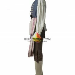 Cosrea Captain Jack Sparrow Pirates Of Caribbean Deadman Tell No Tales Cosplay Costume
