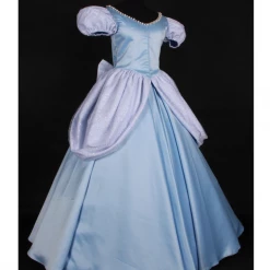 Cosrea Disney Inspired Cinderella Classic Satin Cosplay Costume