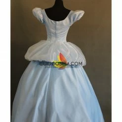 Cosrea Disney Inspired Cinderella Classic Scallop Sleeves Cosplay Costume