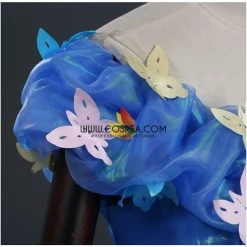 Cosrea Cinderella Live Action Glass Tulle Cosplay Costume Disney Inspired