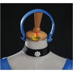 Cosrea Cinderella's Classic Royal Blue Satin Cosplay Costume