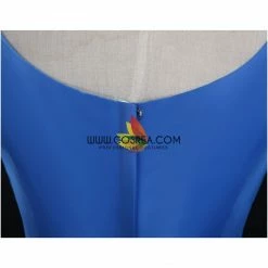 Cosrea Cinderella's Classic Royal Blue Satin Cosplay Costume