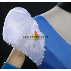 Cosrea Cinderella's Classic Royal Blue Satin Cosplay Costume