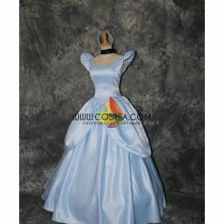 Cosrea Disney Inspired Cinderella Simple Satin Cosplay Costume