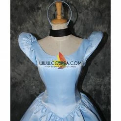 Cosrea Disney Inspired Cinderella Simple Satin Cosplay Costume