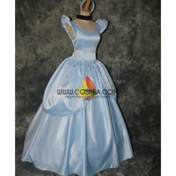 Cosrea Disney Inspired Cinderella Simple Satin Cosplay Costume