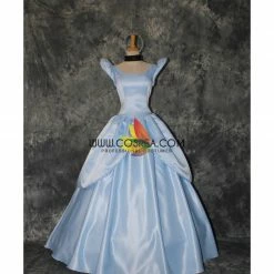 Cosrea Disney Inspired Cinderella Simple Satin Cosplay Costume