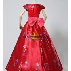 Cosrea Disney Inspired Elena Of Avalor Embroidered Regal Cosplay Costume