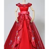 Cosrea Disney Inspired Elena Of Avalor Embroidered Regal Cosplay Costume