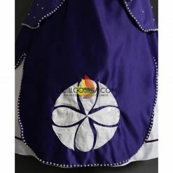 Cosrea First Princess Sofia Midnight Purple Satin Cosplay Costume Disney Inspired