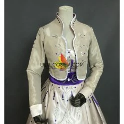 Cosrea Disney Inspired Frozen 2 Anna Formal Attire Cosplay Costume