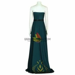 Cosrea Frozen 2 Anna Queen Coronation Printed Cosplay Costume Disney Inspired