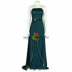 Cosrea Frozen 2 Anna Queen Coronation Printed Cosplay Costume Disney Inspired