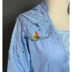 Cosrea Disney Inspired Frozen 2 Elsa Embroidered Travel Cosplay Costume