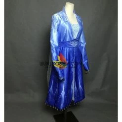 Cosrea Disney Inspired Frozen 2 Elsa Gradient Satin Cosplay Costume