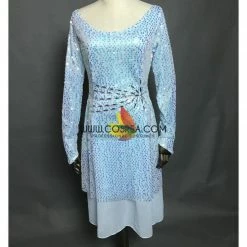 Cosrea Disney Inspired Frozen 2 Elsa Gradient Satin Cosplay Costume