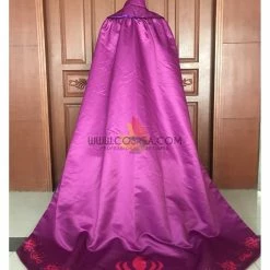 Cosrea Disney Inspired Frozen Elsa Coronation Printed Cosplay Costume