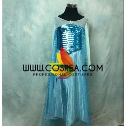 Cosrea Disney Inspired Girls Size Frozen Elsa Ice Queen Cosplay Costume