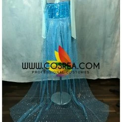 Cosrea Disney Inspired Girls Size Frozen Elsa Ice Queen Cosplay Costume