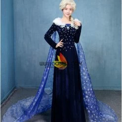 Cosrea Frozen Elsa's Olaf Frozen Adventure Cosplay Costume