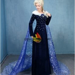 Cosrea Frozen Elsa's Olaf Frozen Adventure Cosplay Costume