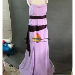 Cosrea Hercules Megara Lilac Purple Chiffon Satin Cosplay Costume Disney Inspired