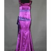 Cosrea Hercules Megara Royal Purple Satin Cosplay Costume