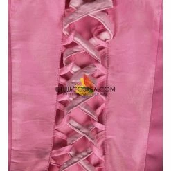 Cosrea Disney Inspired Little Mermaid Ariel Classic Blush Pink Satin Cosplay Costume