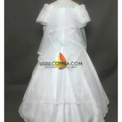 Cosrea Little Mermaid Ariel Embroidered Wedding Dress Cosplay Costume
