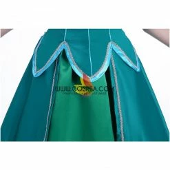 Cosrea Little Mermaid Ariel Emerald Green Cosplay Costume
