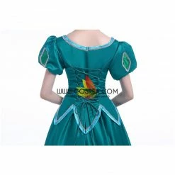 Cosrea Little Mermaid Ariel Emerald Green Cosplay Costume