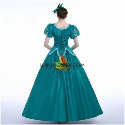 Cosrea Little Mermaid Ariel Emerald Green Cosplay Costume