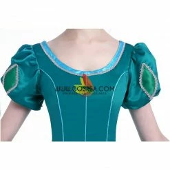 Cosrea Little Mermaid Ariel Emerald Green Cosplay Costume