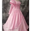 Cosrea Little Mermaid Ariel Light Pink Satin Cosplay Costume