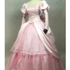 Cosrea Little Mermaid Ariel Pastel Pink Wedding Cosplay Costume
