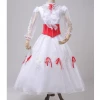 Cosrea Mary Poppins Classic Tulle Cosplay Costume Disney Inspired