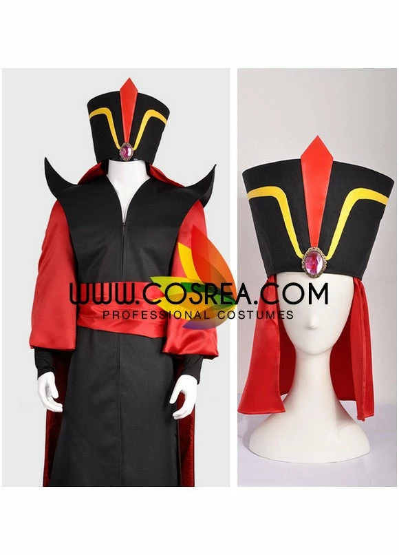 Cosrea Aladdin Jafar Cosplay Costume
