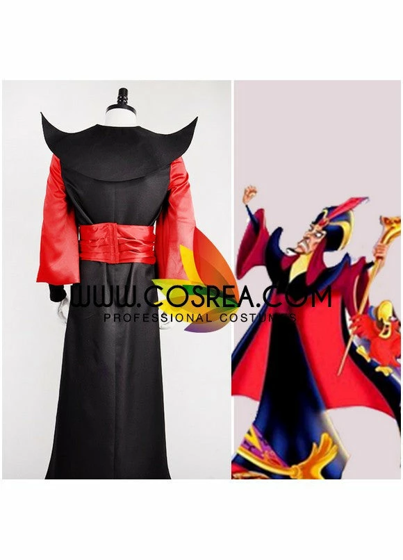 Cosrea Aladdin Jafar Cosplay Costume