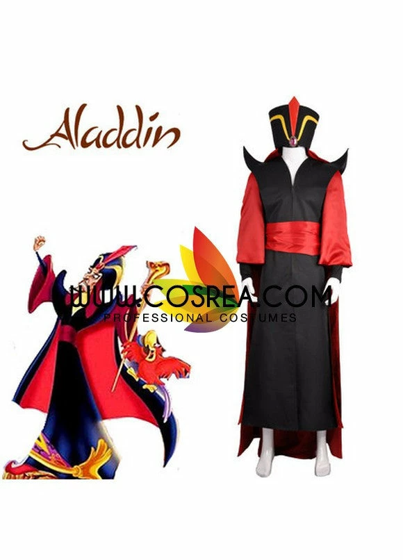 Cosrea Aladdin Jafar Cosplay Costume