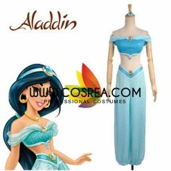 Cosrea Disney Inspired Aladdin Jasmine Classic Cosplay Costume