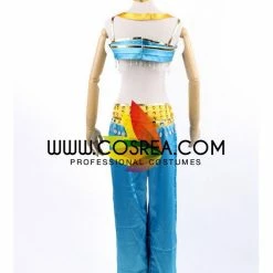 Cosrea Aladdin Jasmine Satin With Tassel Gems Cosplay Costume Disney Inspired