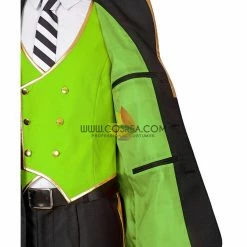 Cosrea Disney Inspired Twisted Wonderland Heartslabyul School Uniform Green Ver Cosplay Costume