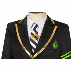 Cosrea Disney Inspired Twisted Wonderland Heartslabyul School Uniform Green Ver Cosplay Costume
