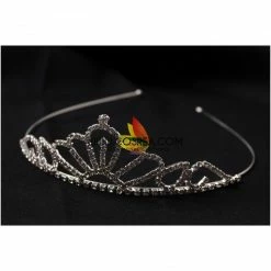 Cosrea Disney Inspired Elena Satin Printed Regal Cosplay Costume