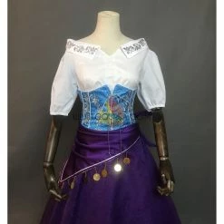 Cosrea Disney Inspired Esmeralda The Hunchback Of Notre Dame Brocade Cosplay Costume