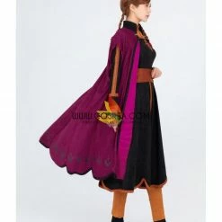 Cosrea Frozen 2 Anna Suede Fabric Cosplay Costume Disney Inspired